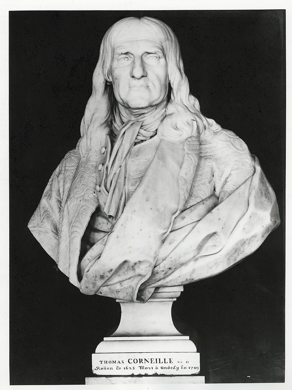 Thomas Corneille（大理石） 作者 让·雅克·卡菲里（Jean Jacques Caffieri）