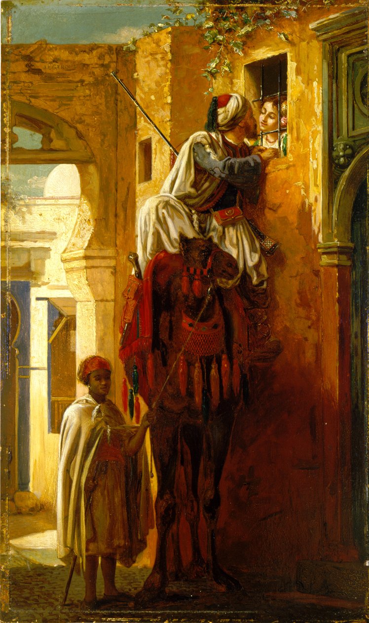 幽会 作者 让·莱昂 (Jean Leon)（致）Gerome