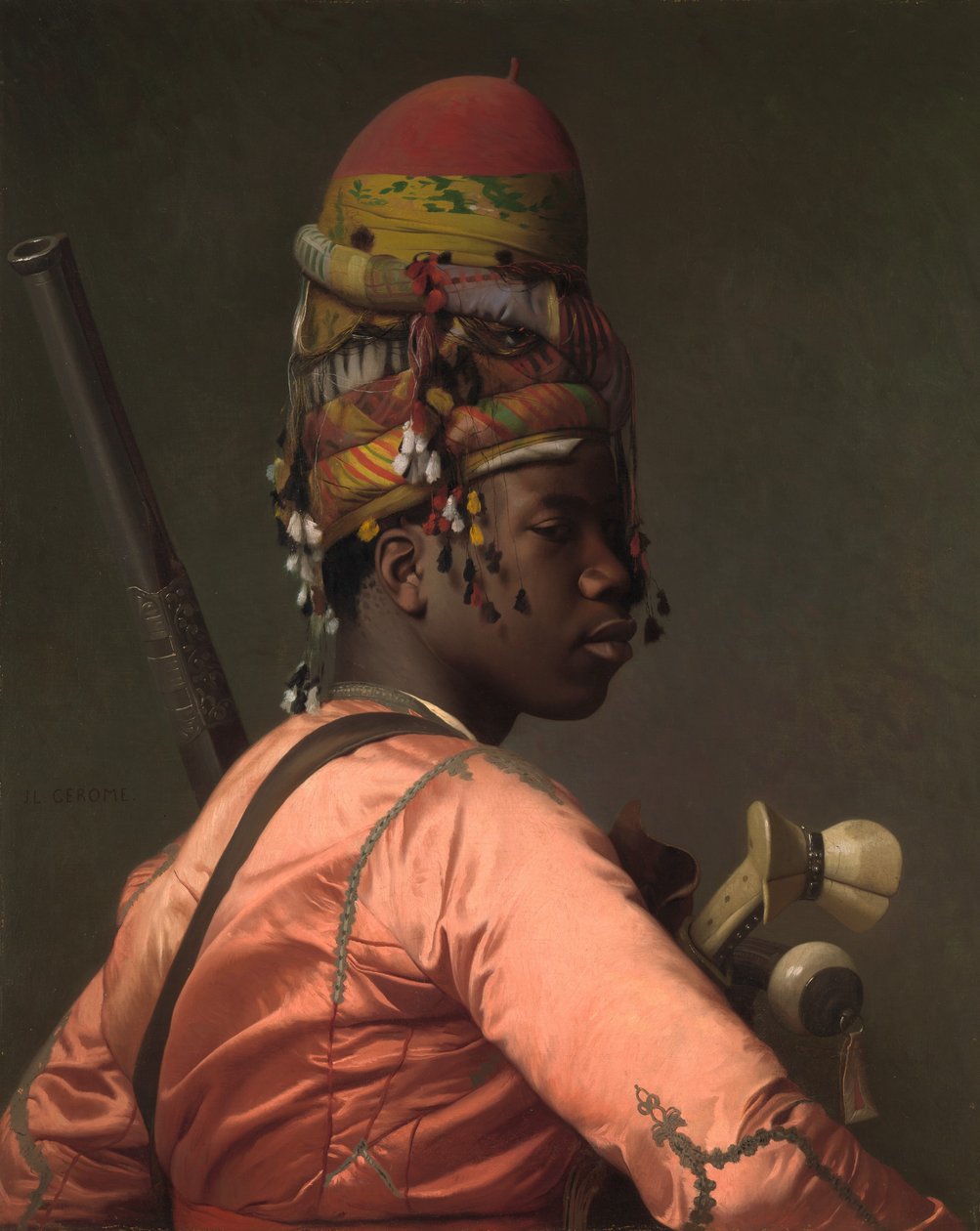 Bashi-Bazouk, 1868-69。 作者 让·莱昂·杰罗姆