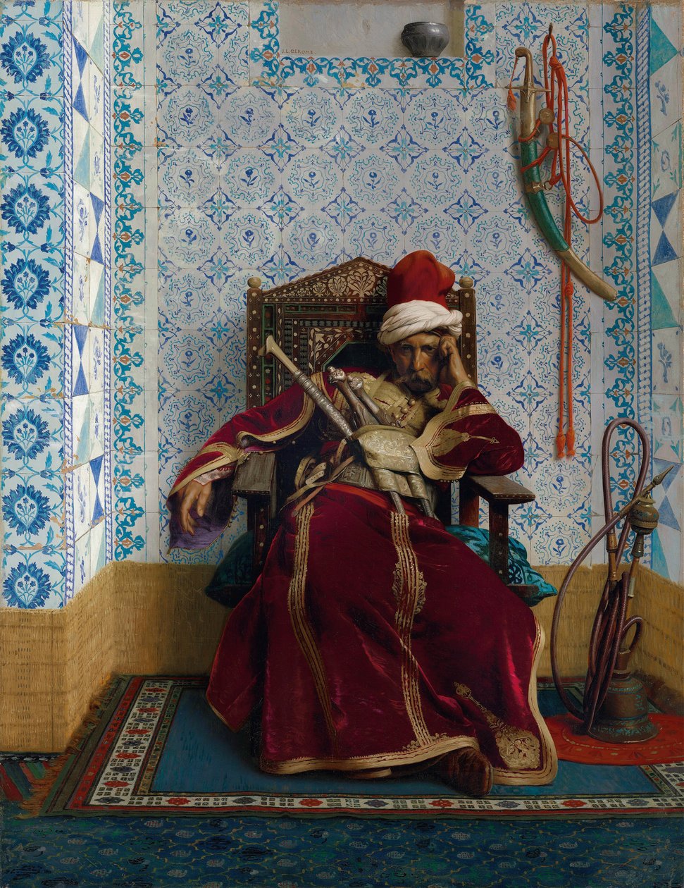 Markos Botsaris, 1874. 作者 让·莱昂·杰罗姆