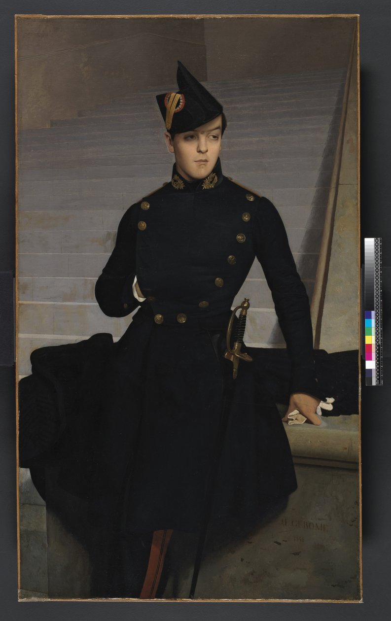 1948年，艺术家的兄弟Claude-ArmandGérôme的肖像 作者 让·莱昂·杰罗姆