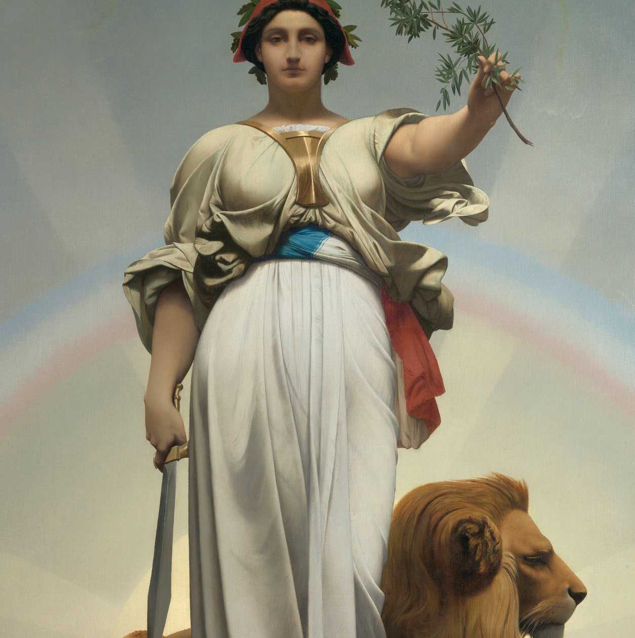 The Republic by Gerome Jean Leon (1824 - 1904) (allegory - 1848); Mairie des Lilas 作者 让·莱昂·杰罗姆