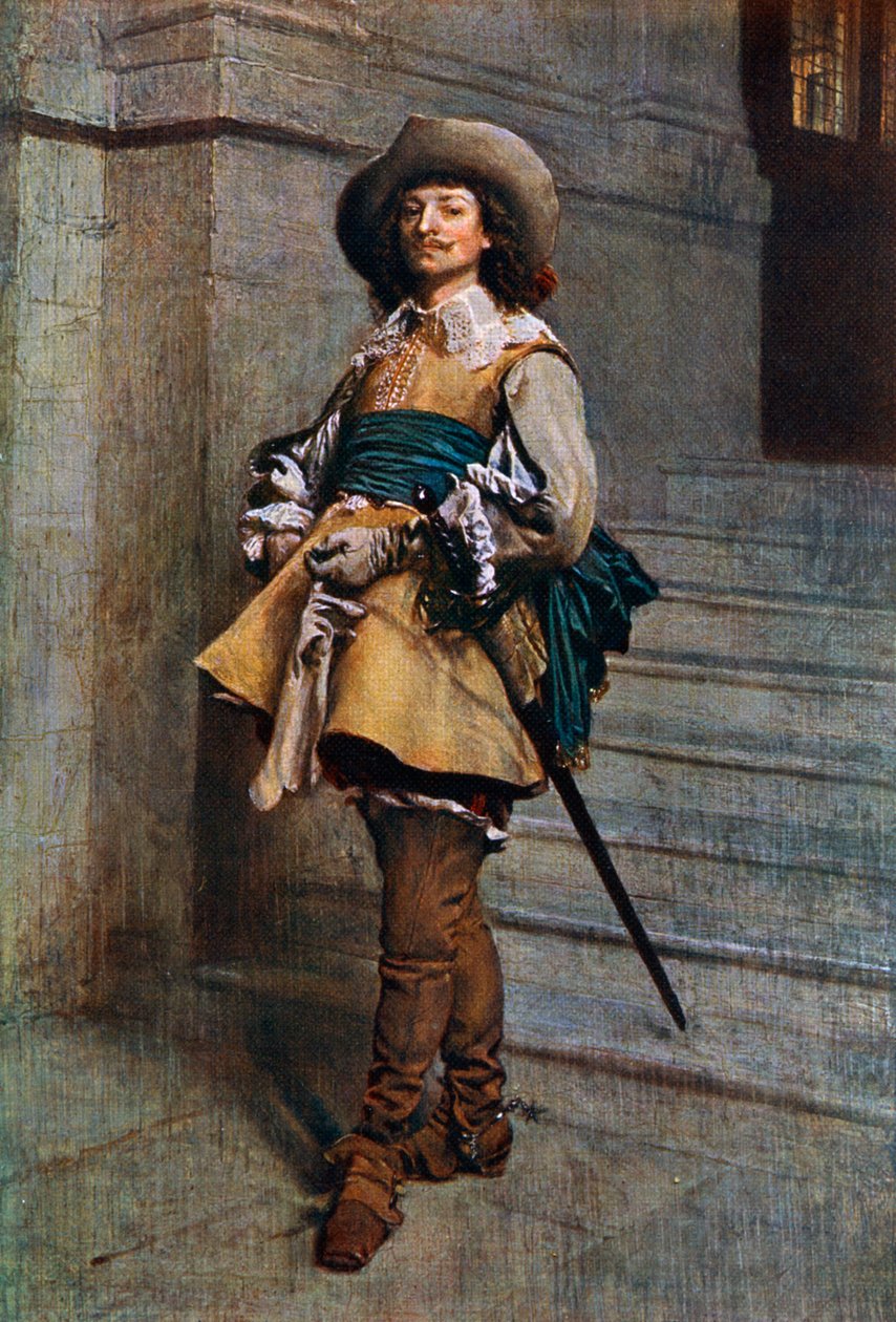 骑士：路易十三时代，1861年，1912年。 作者 让·路易斯·欧内斯特·迈森尼尔