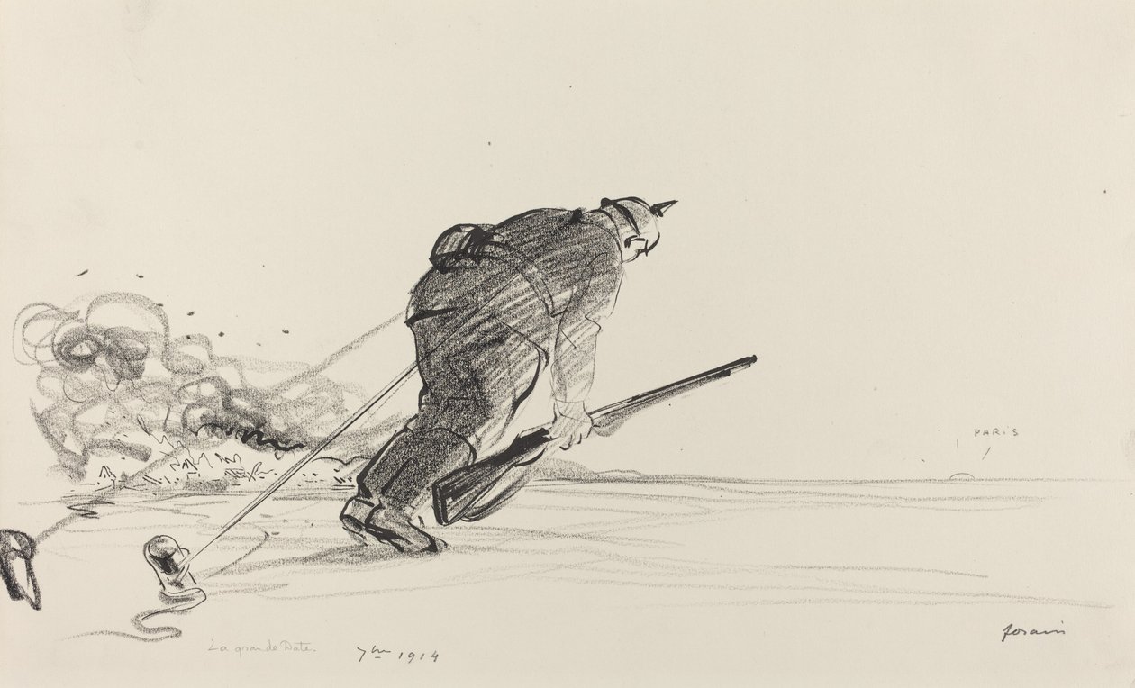 7me 1914, c. 191419。 作者 让·路易·佛兰