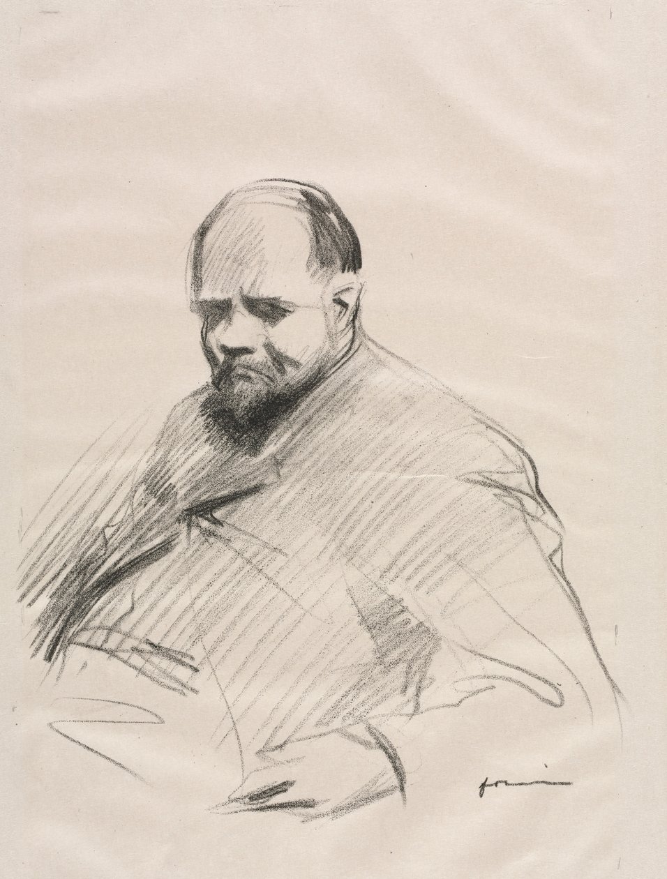 安布罗斯瓦拉德（Ambroise Vollard）。 作者 让·路易·佛兰