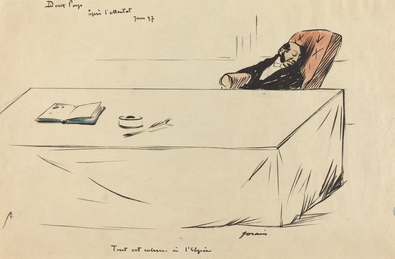 攻击之后，1897年6月，97年。   作者 让·路易·佛兰