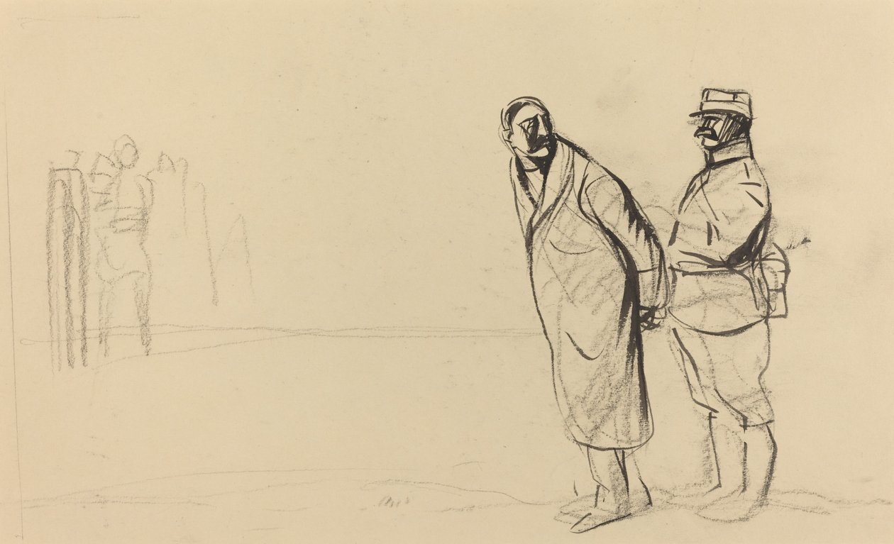 在文森前线。博洛-帕查，约191419年。 作者 让·路易·佛兰