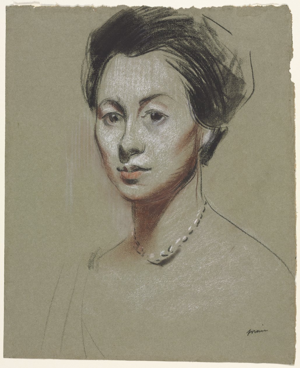 阿瓦·门德尔松（Ava Mendelsohn），1800年第四季度或1900年前三季度。 作者 让·路易·佛兰