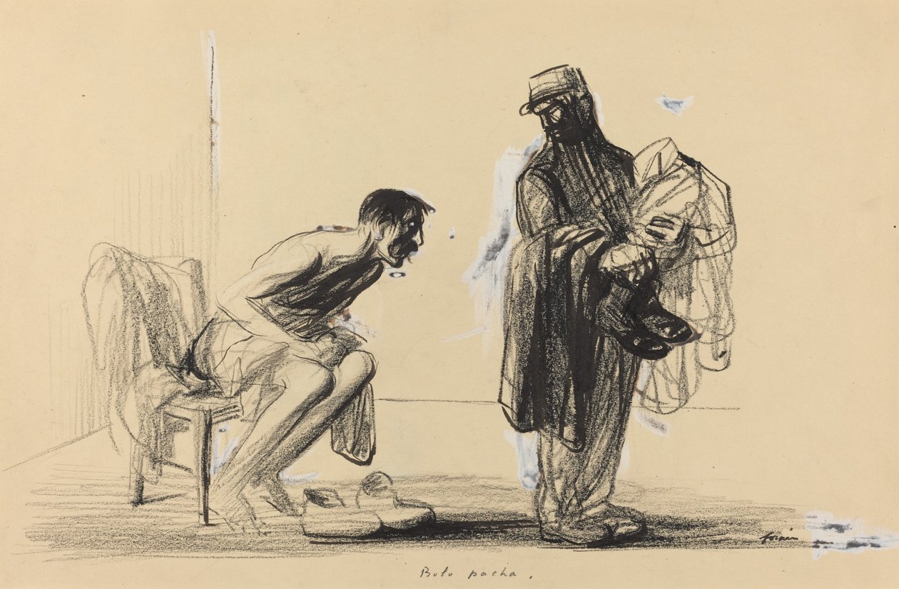 Bolo pacha，约1914-1919年。 作者 让·路易·佛兰