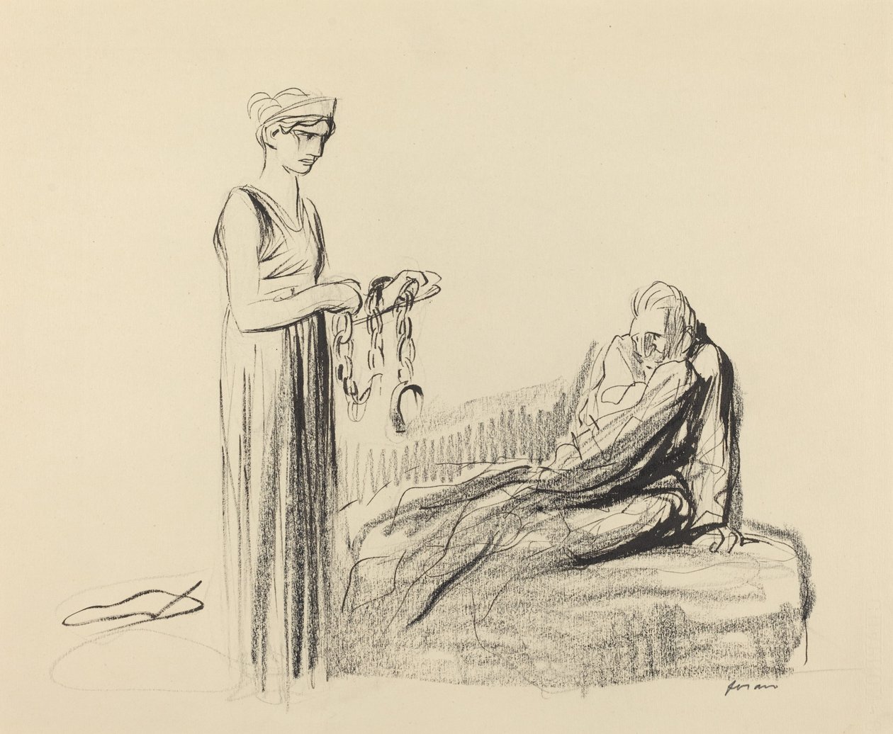菲特斯，可能是1919年。 作者 让·路易·佛兰