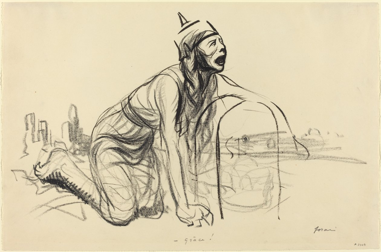 Grâce！, c. 1914-1919. 作者 让·路易·佛兰