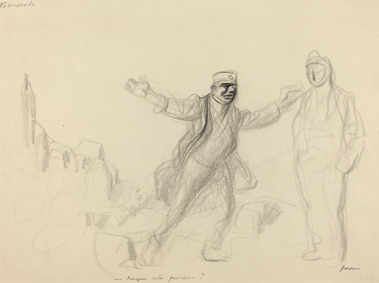 卡梅拉德。为什么这么冷，约191419年。 作者 让·路易·佛兰