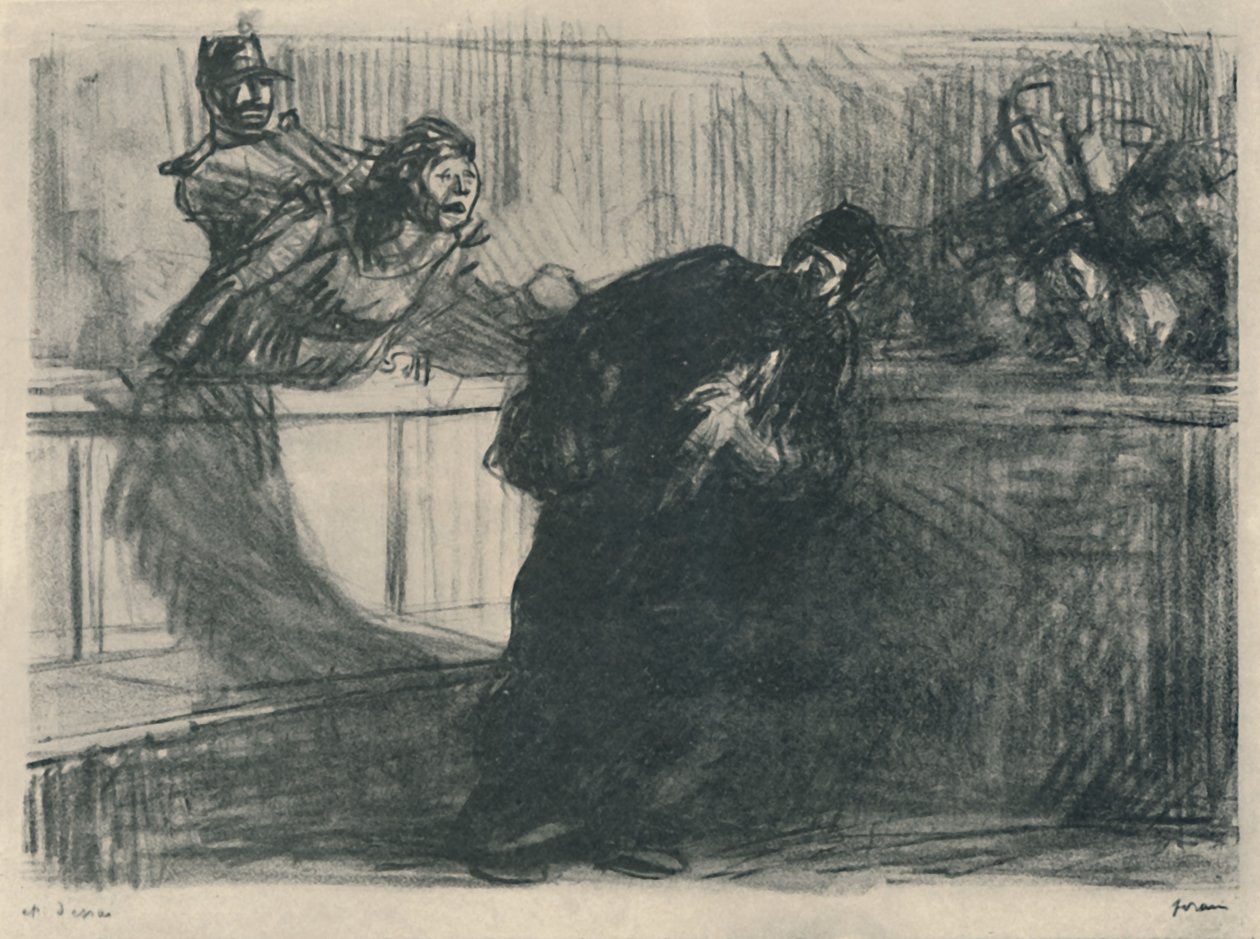 参与LAvocat，1919年 作者 让·路易·佛兰