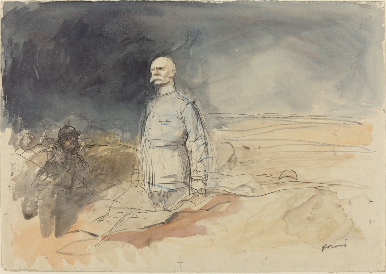贝当元帅，约191419年。 作者 让·路易·佛兰