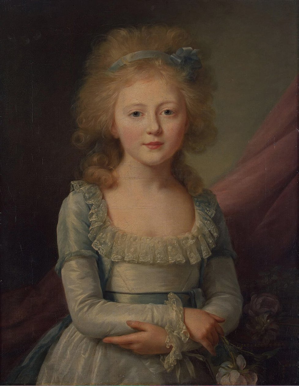 俄罗斯大公爵夫人埃琳娜·帕夫洛娃（Elena Pavlovna），1784-1803年，梅克伦堡-史威灵大公爵夫人，1792年 作者 让·路易·沃耶
