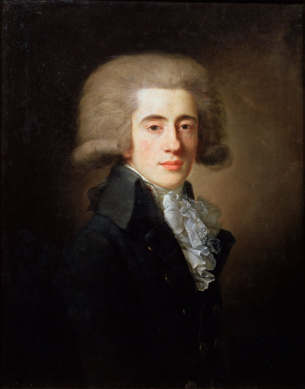 副校长Nikita Panin的画像，1770-1837年，1792年。 作者 让·路易·沃耶