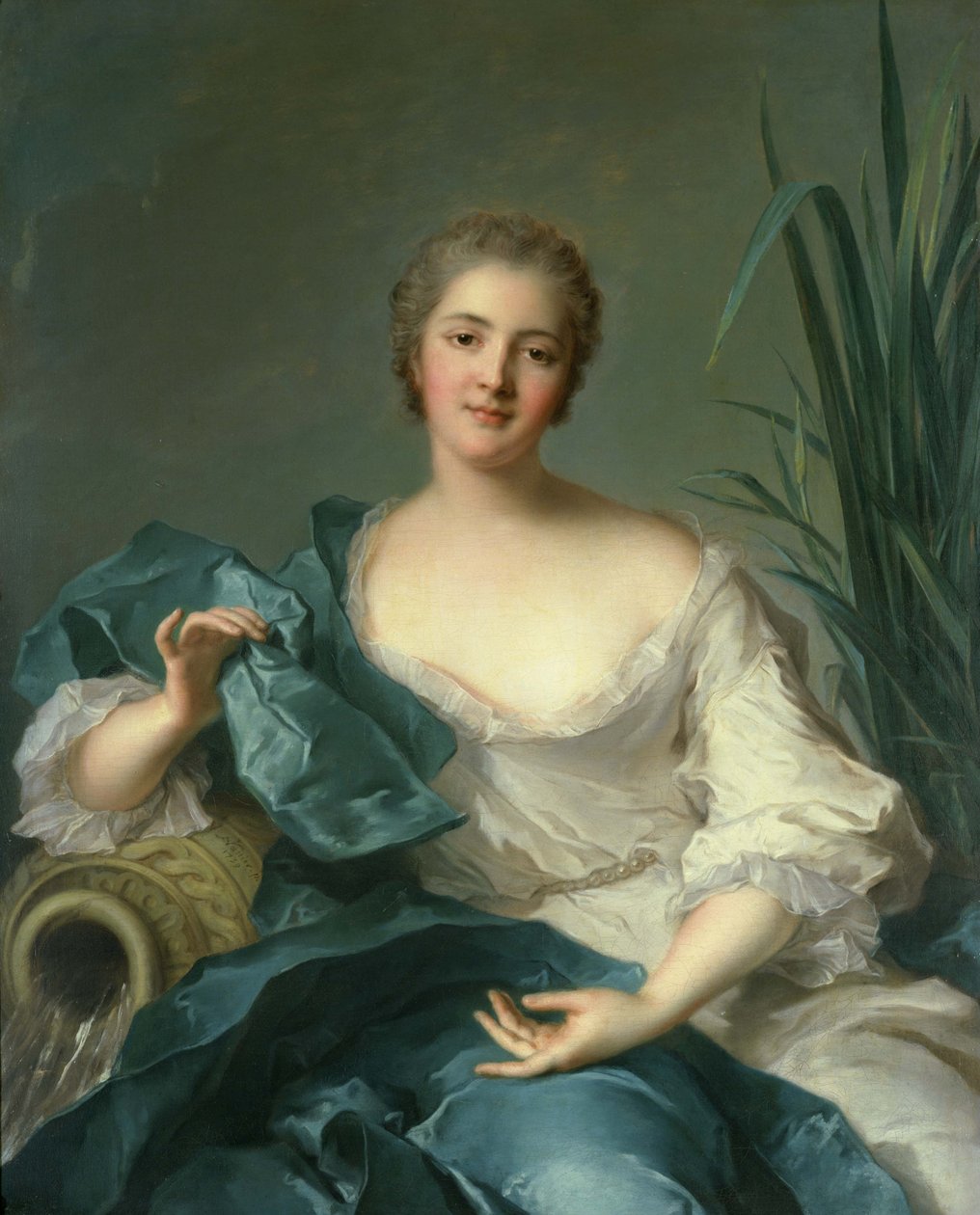 Marie-Henriette Bertolo de Pleneuf 夫人肖像。 作者 让·马克·纳蒂尔