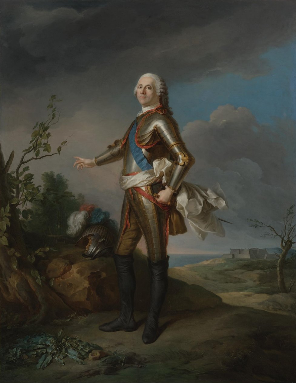 Armand de Vignerot du Plessis 1696-1788，法国元帅黎塞留公爵 作者 让·马克·纳蒂尔