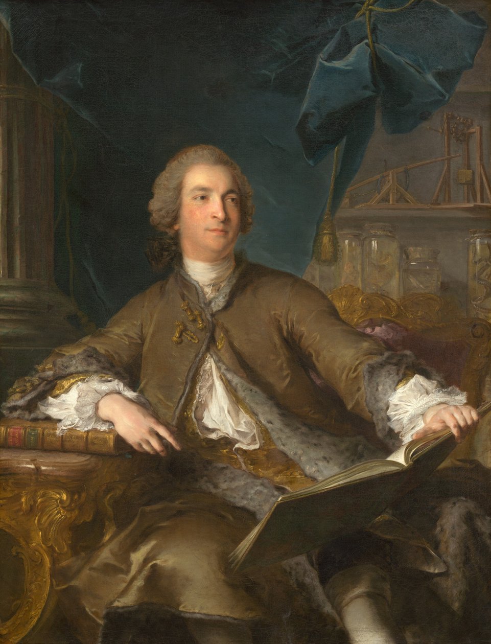 Joseph Bonnier de la Mosson, 1745年。 作者 让·马克·纳蒂尔