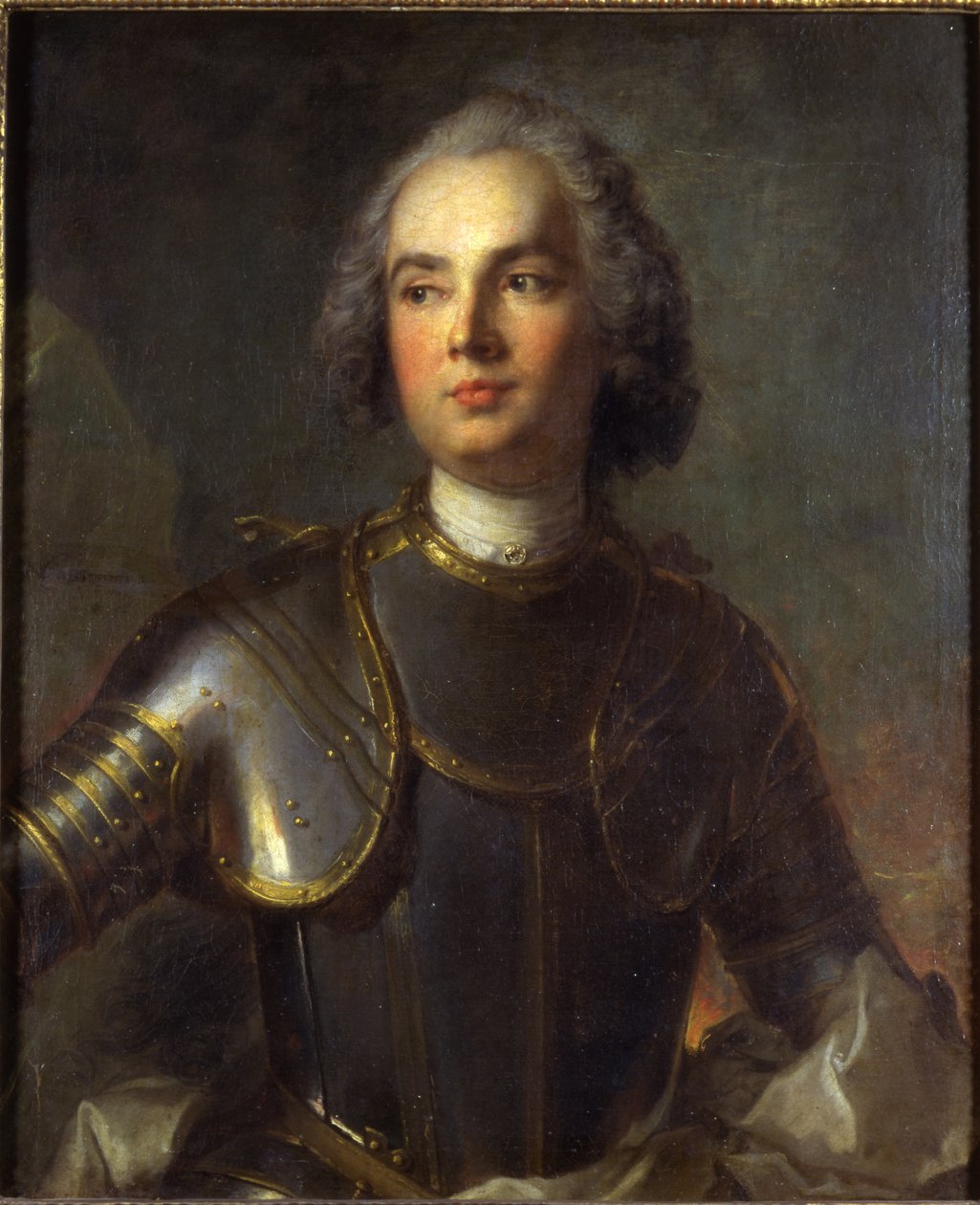 查尔斯·纪尧姆·路易（Charles-Guillaume-Louis）肖像，侯爵·德布罗意（Marquis de Broglie），塞纳尔·杜·梅尼尔（Seigneur du Mesnil），1734年 作者 让·马克·纳蒂尔