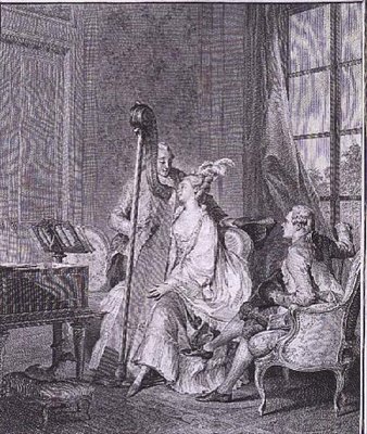 共同的和弦》，由I.S.赫尔曼（1743-1809）刻制。 作者 年轻人让·米歇尔（后）莫罗
