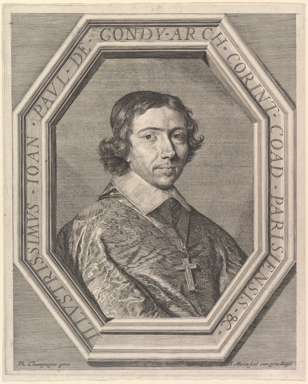 让·弗朗索瓦·保罗·德·贡迪（Jean-Francois-Paul de Gondy），巴黎大主教的共同陪审员，他是利兹的未来枢机。 作者 让·莫林