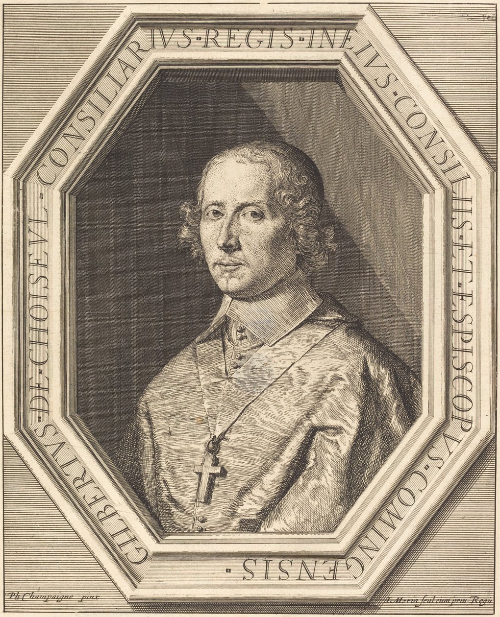 Gilbert de Choiseul du Plessis Praslin 作者 菲利普·德·尚佩涅之后的让·莫兰