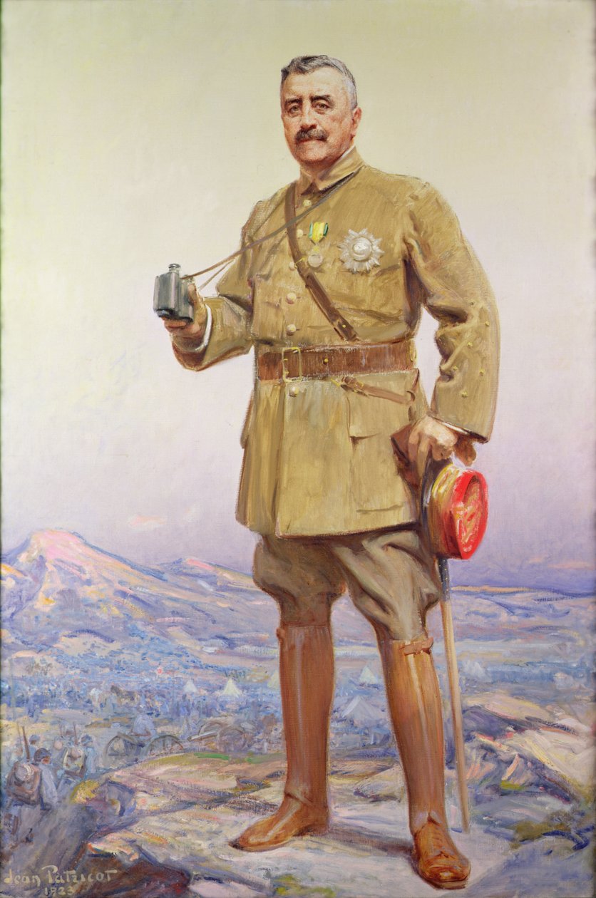法国元帅 (1832-1942) 路易-费利克斯·弗朗歇·埃斯佩雷 (Louis-Félix Francchet Esperey)（1856-1942 年）肖像 作者 让·帕特里科（Jean Patricot）