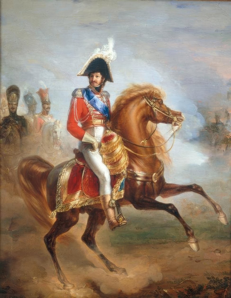 约阿希姆·穆拉特（Joachim Murat）-马术肖像- JP法兰克 作者 让·皮埃尔·弗朗克