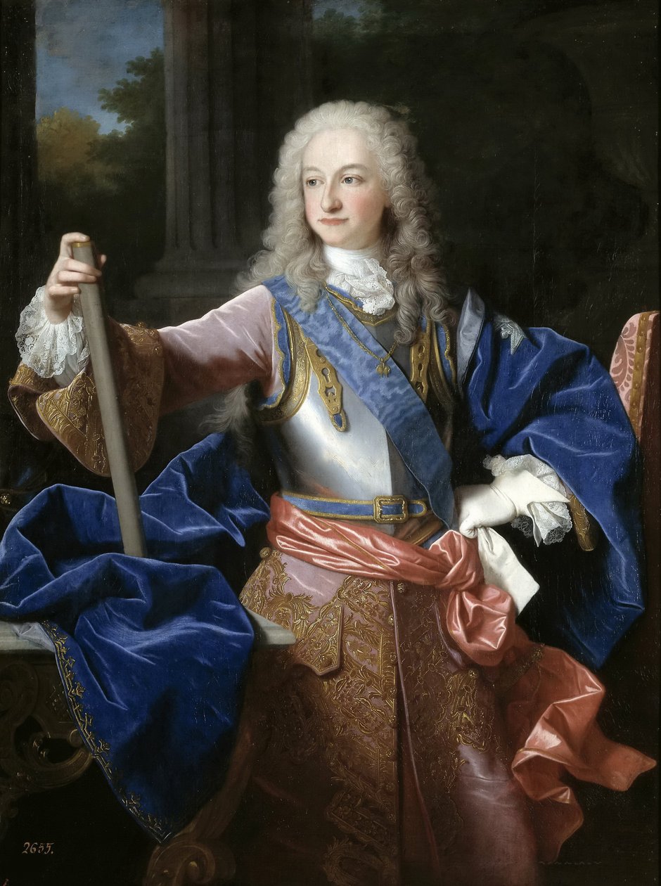西班牙的路易一世（1707-1724年），阿斯图里亚斯亲王，1723年。 作者 让·兰克