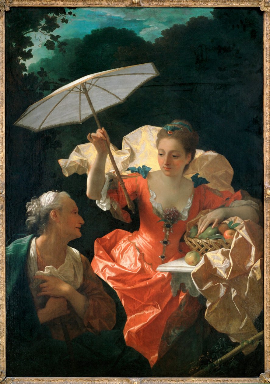 维尔图姆纳和波莫纳（布面油画） 作者 让·兰克