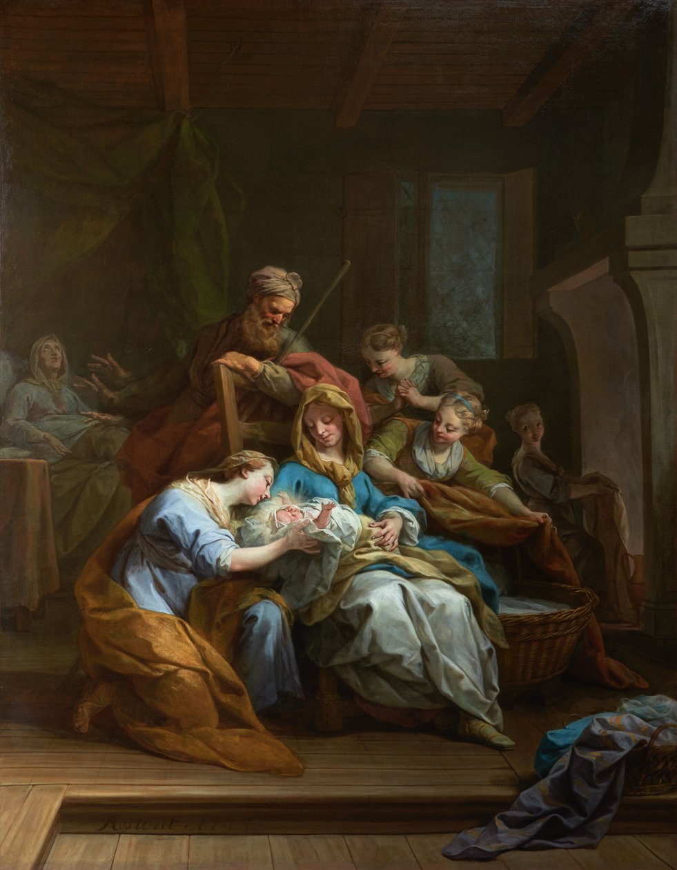法语: La Nativité de la Vierge 作者 让·雷斯托特