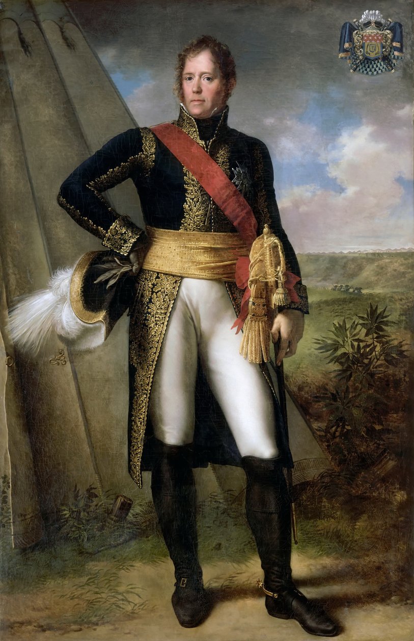 米歇尔·内元帅的肖像1769-1815 作者 让·塞巴斯蒂安·鲁伊拉德（Jean Sebastien Rouillard）