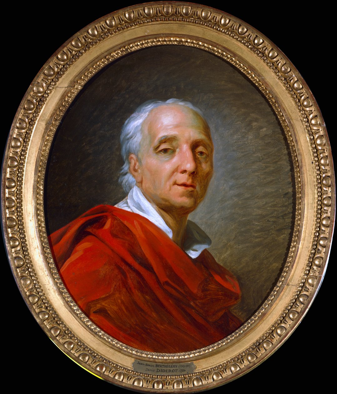 丹尼斯·狄德罗（Denis Diderot），18世纪法国文人兼百科全书画家，1784年 作者 让-西蒙·贝泰勒米