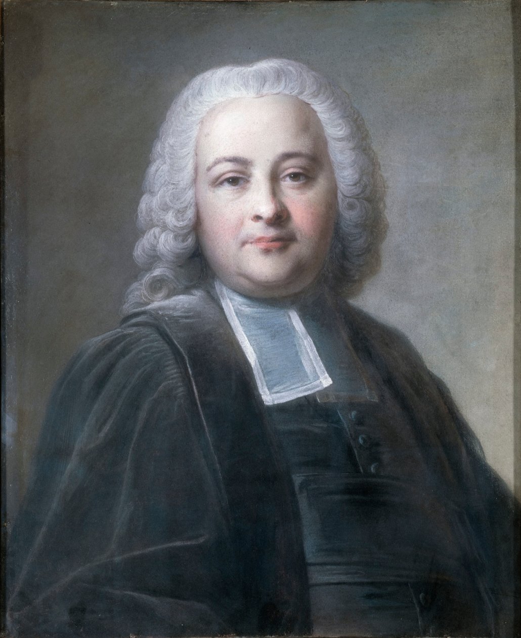 纪尧姆-克雷蒂安-德-拉莫尼翁-德-马勒舍伯的肖像，1721-1794年。 作者 让·瓦拉德