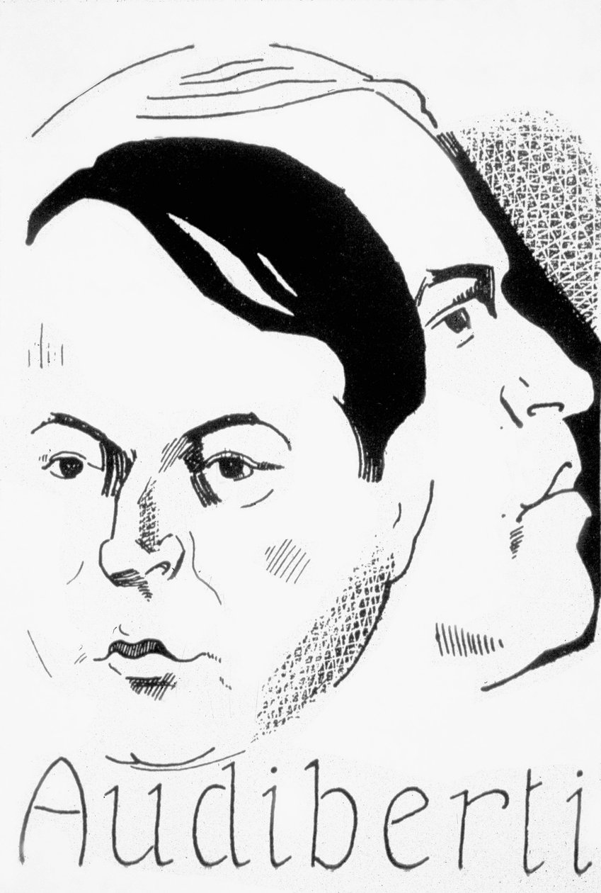 雅克-奥迪贝尔蒂（石版画） 作者 让·德博谢尔