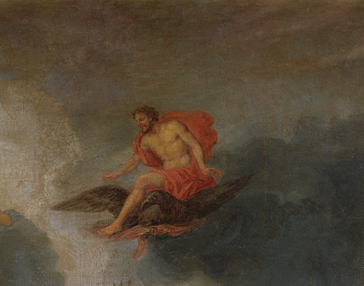 宙斯，详细信息来自凡尔赛格罗夫斯，1688-93 作者 尚·科特尔·让