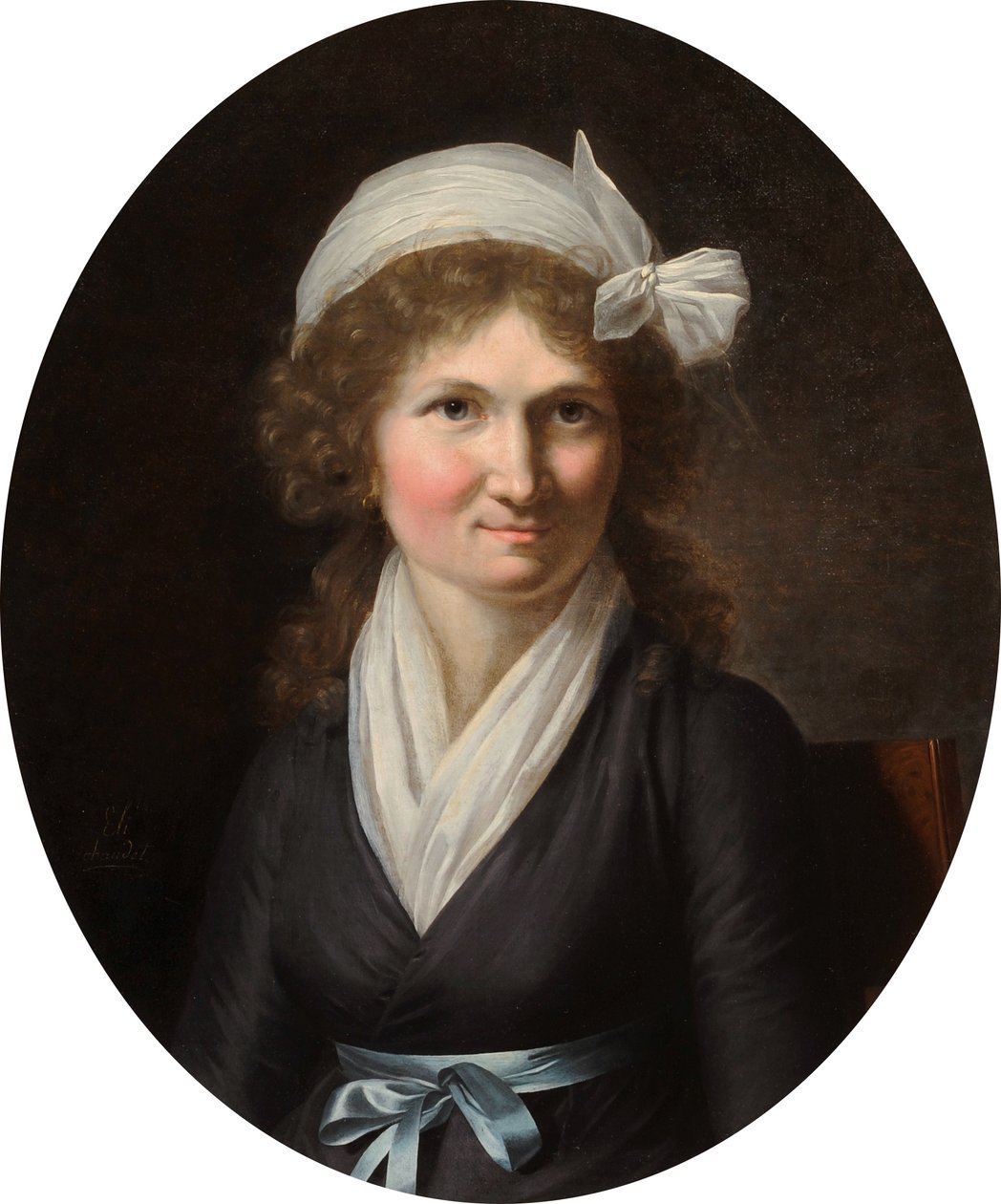 直辖时期的妇女肖像 作者 珍妮（Jeanne Elisabeth Chaudet）