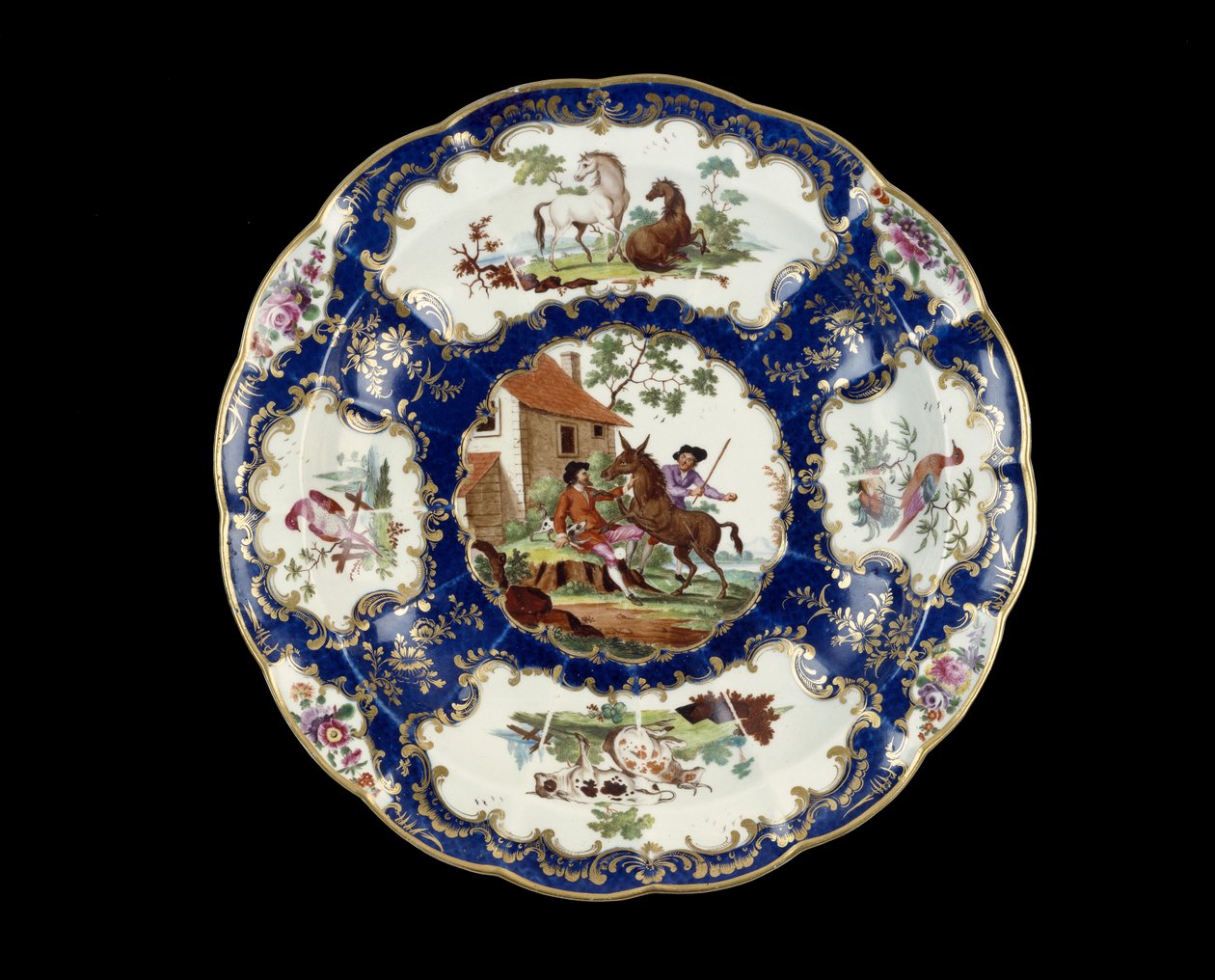 圆盘，1768-1770（steatitic瓷器） 作者 杰弗里斯·哈米特·奥尼尔