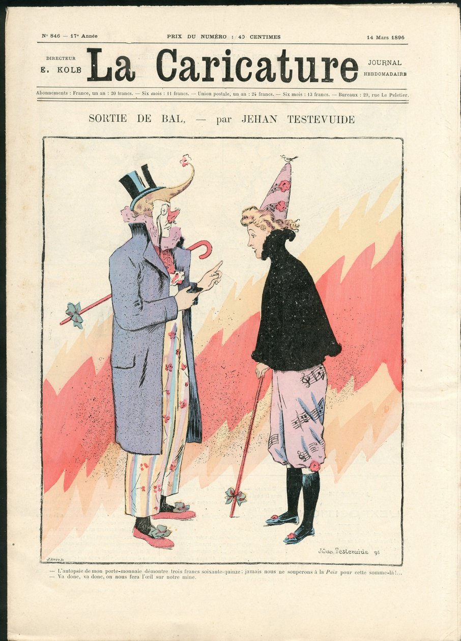 漫画》（1880年 作者 杰汉·泰斯特维德