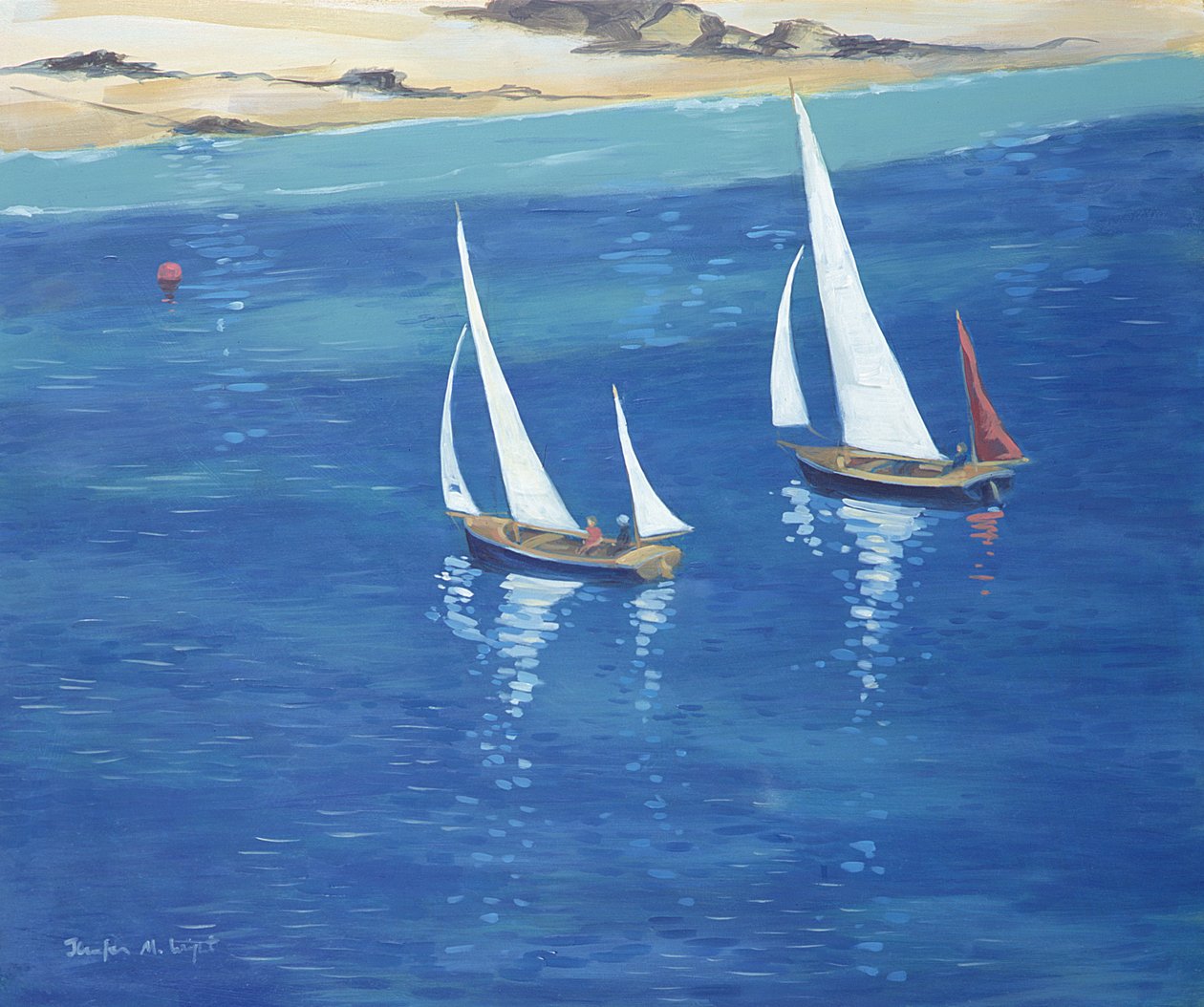 Salcombe  -  Racing Yawls，2000 作者 詹妮弗赖特