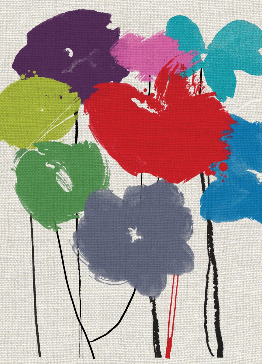 Printed Flowers 作者 珍妮·弗兰（Jenny Frean）