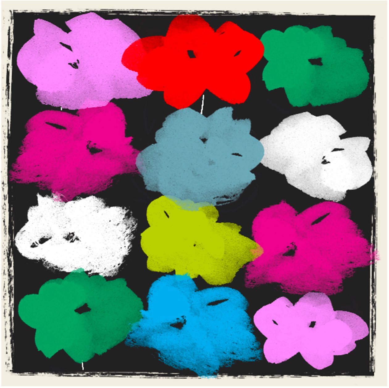 Warhole Flowers 作者 珍妮·弗兰（Jenny Frean）