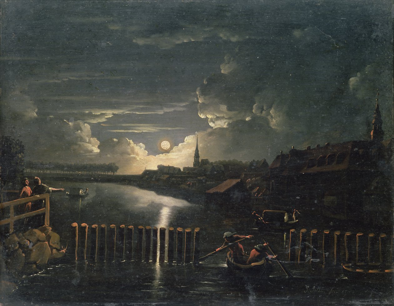 Binnenalster，1764 作者 詹斯·尤尔