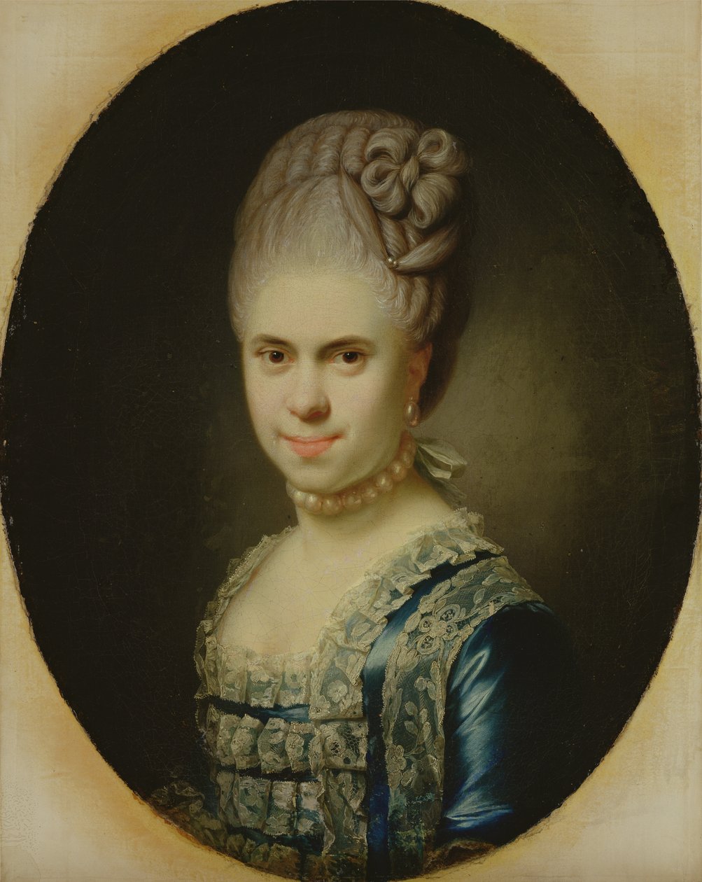 Dorothea Maria Lienau的肖像，1772年（参见149184） 作者 詹斯·尤尔