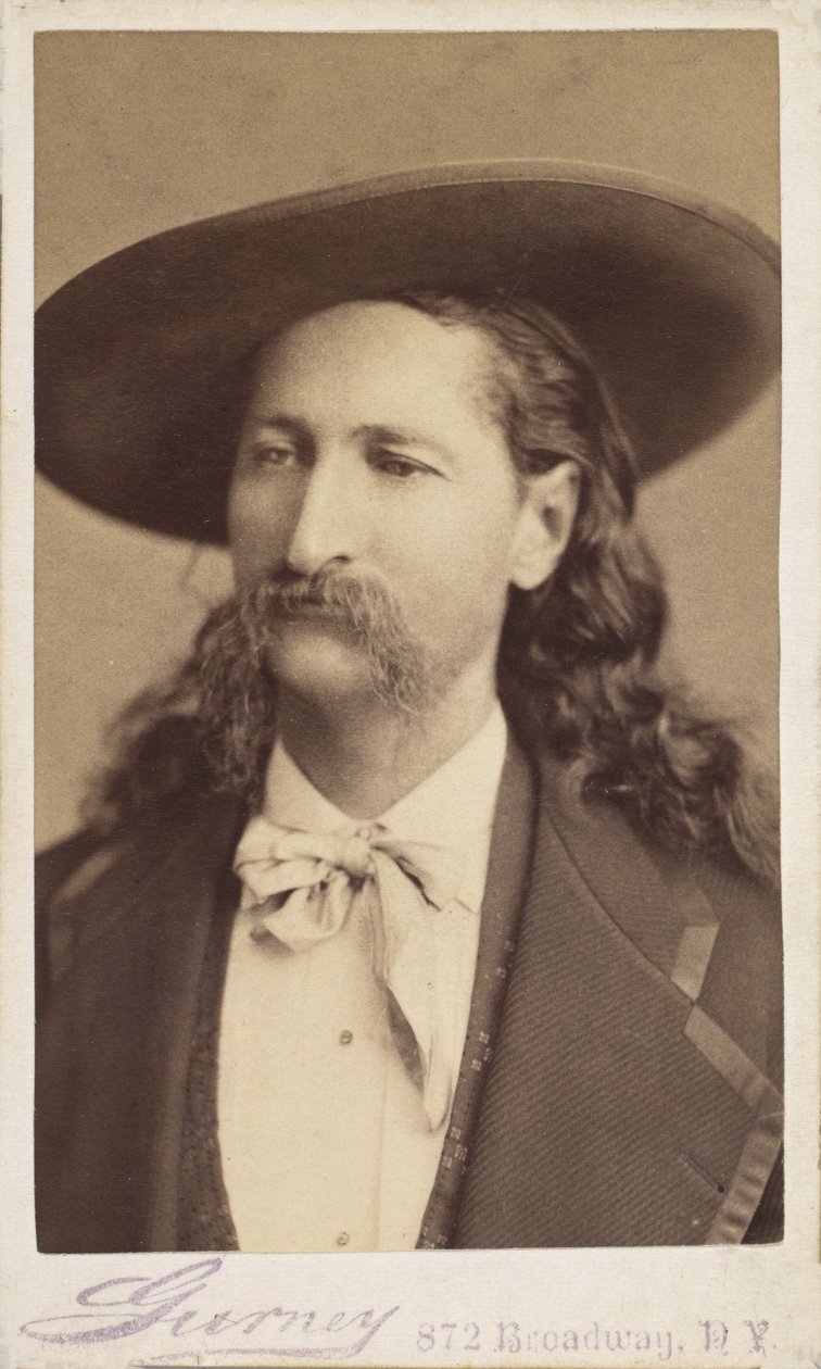 Wild Bill Hickok, pub.1873年(照片) 作者 耶利米·格尼