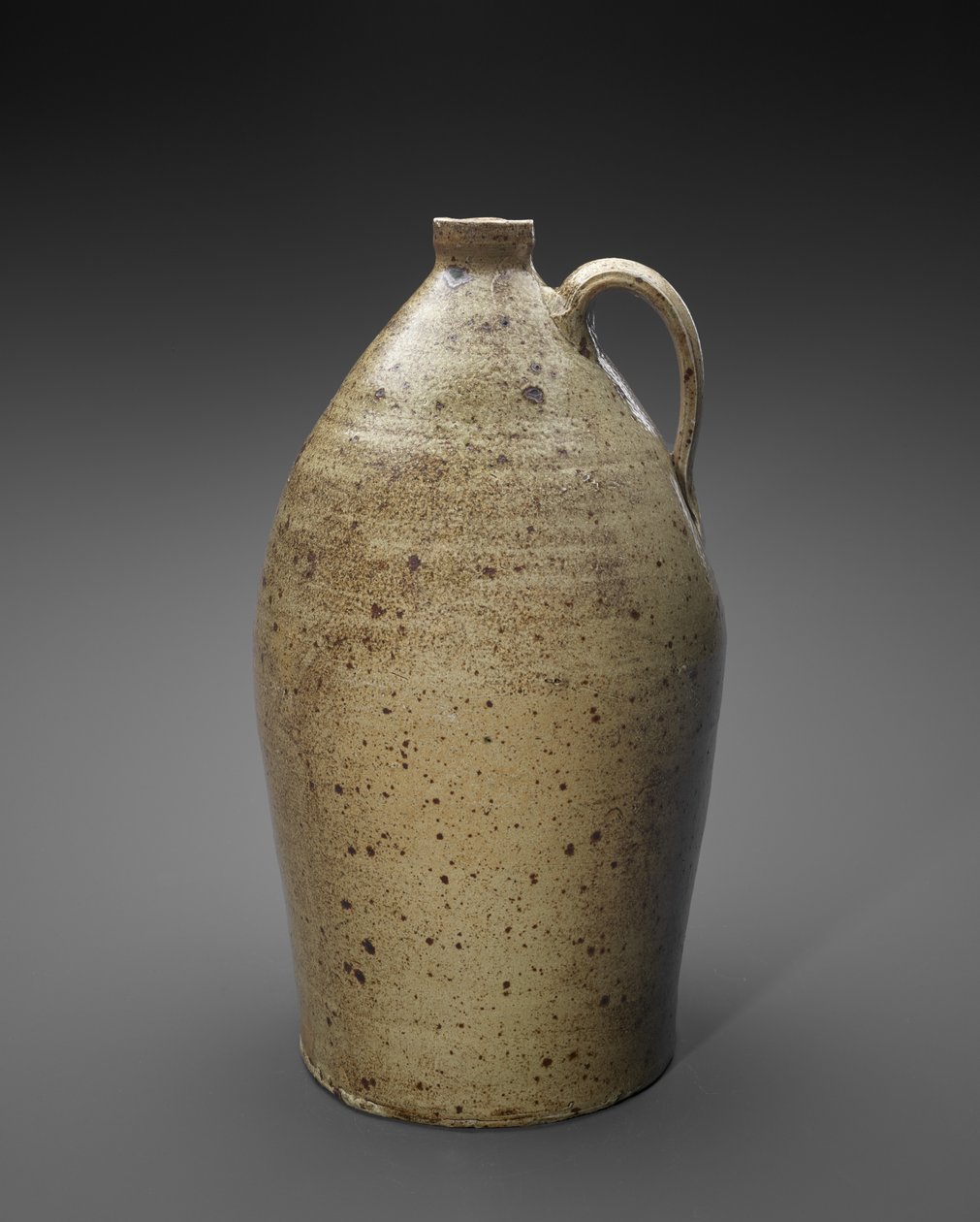 壶，C。 1866-1900（碱釉粗陶器） 作者 耶利米S.