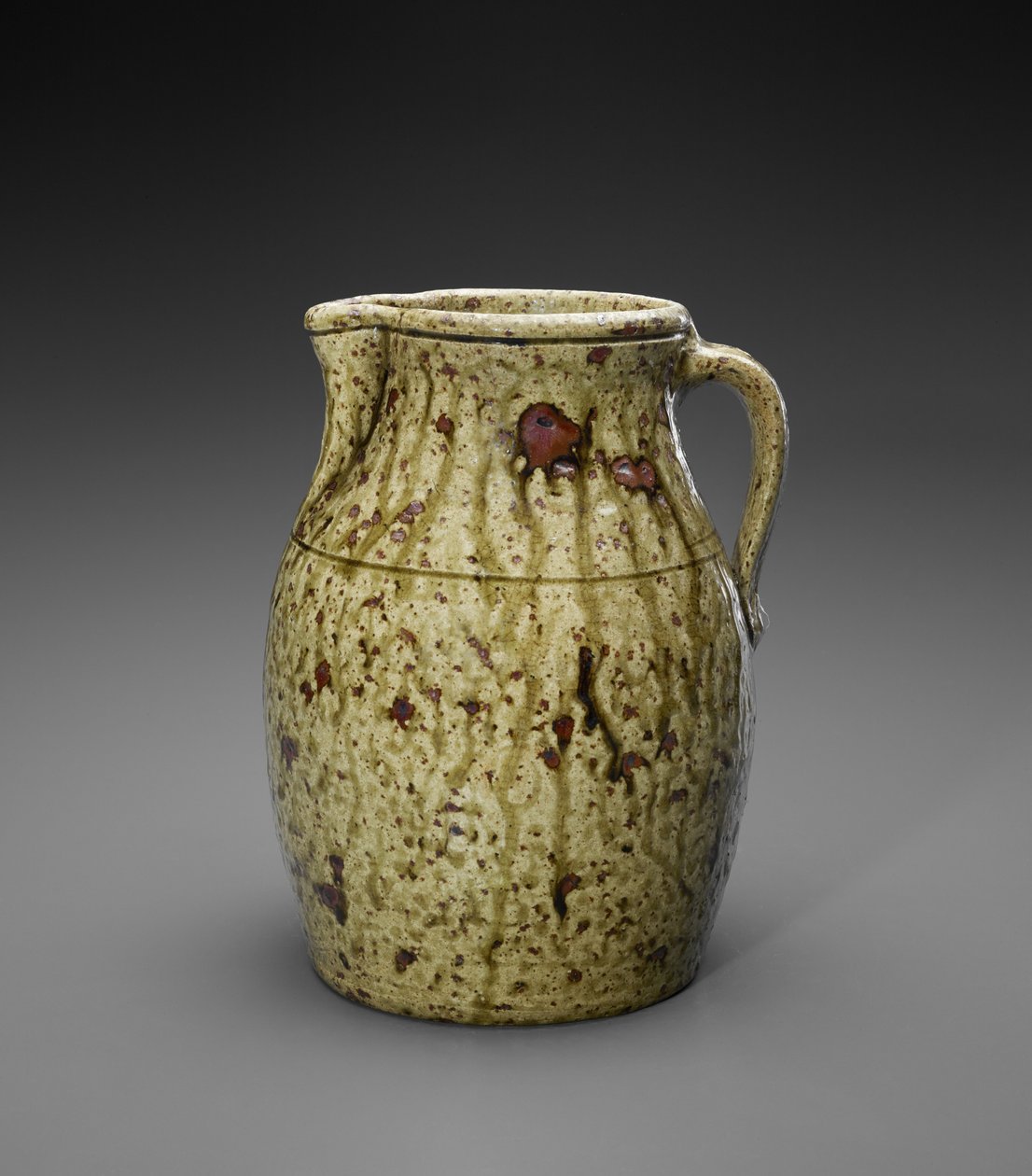 投手c。 1868-1900年（碱性釉质stone器） 作者 耶利米S.