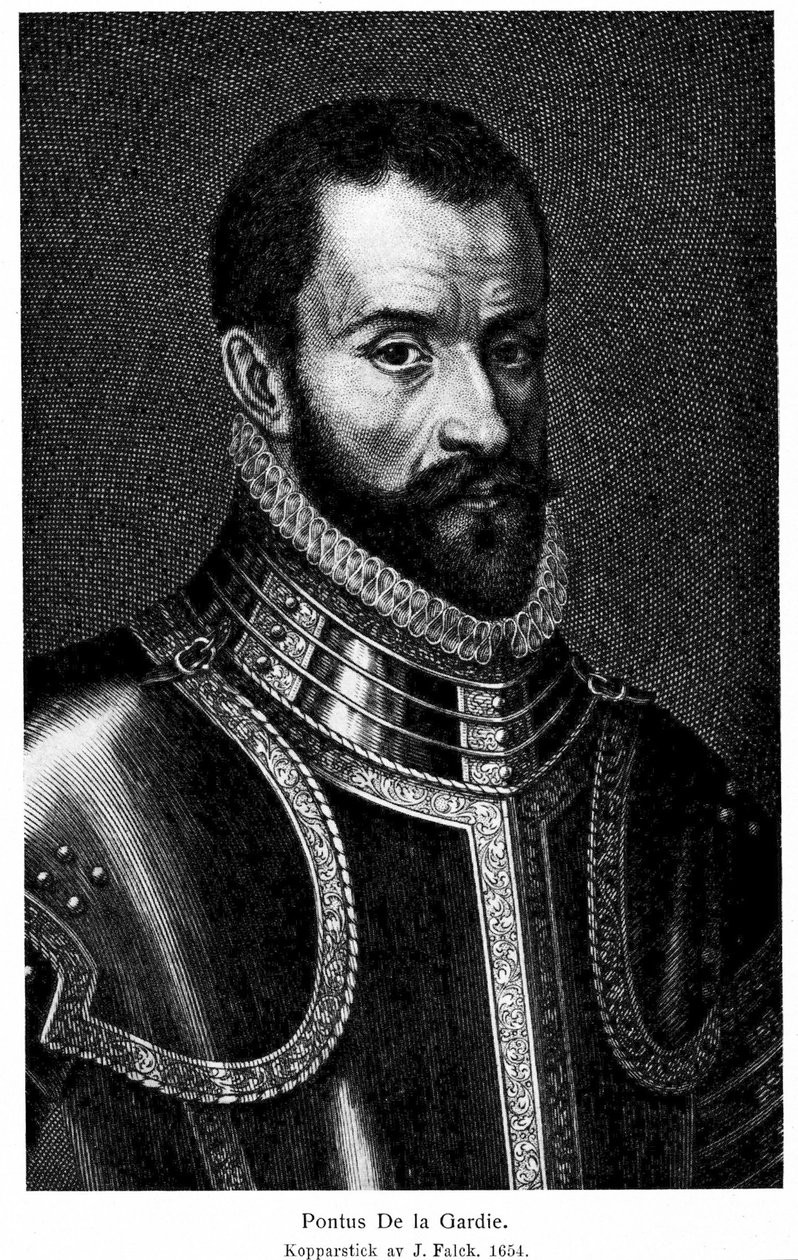Pontus De la Gardie 1520-1585，1654年 作者 耶利米斯·法尔克（Jeremias Falck）