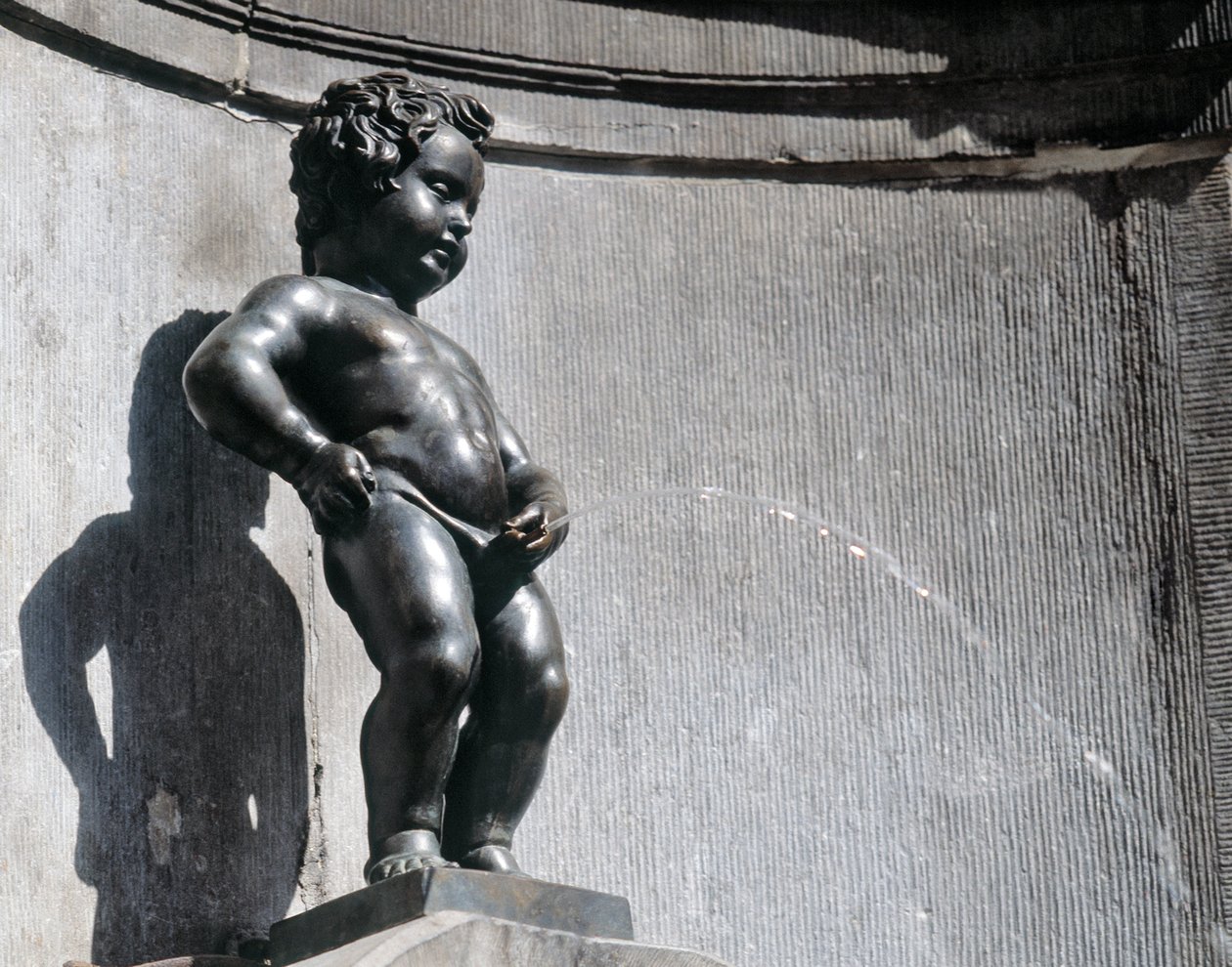 Manneken Pis，1619铜牌 作者 杰克罗（Derusnoy）老人